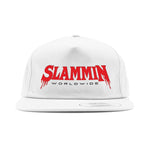 Graveyard Unstructured Snapback White