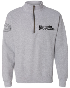 Worldwide Quarter Zip Grey