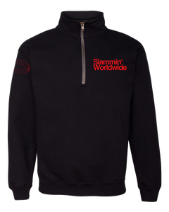 Worldwide Quarter Zip Black