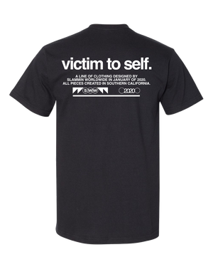 Victim to Self Tee Black
