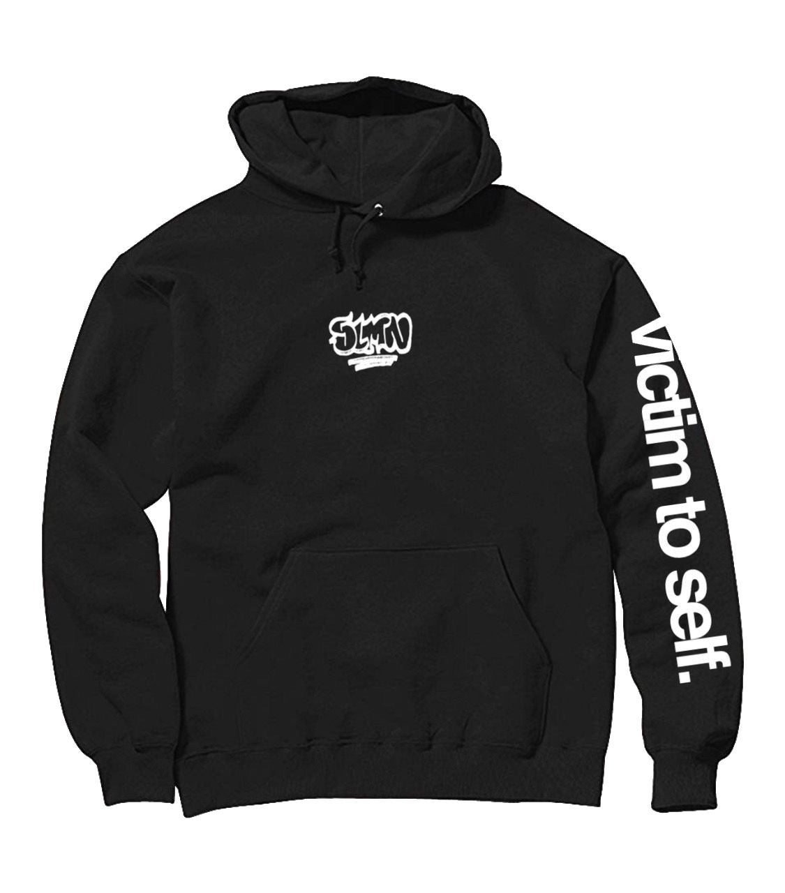 Victim to Self Hoodie Black