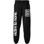 Victim to None Sweats Black