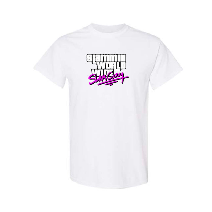 Slam City tee (white)